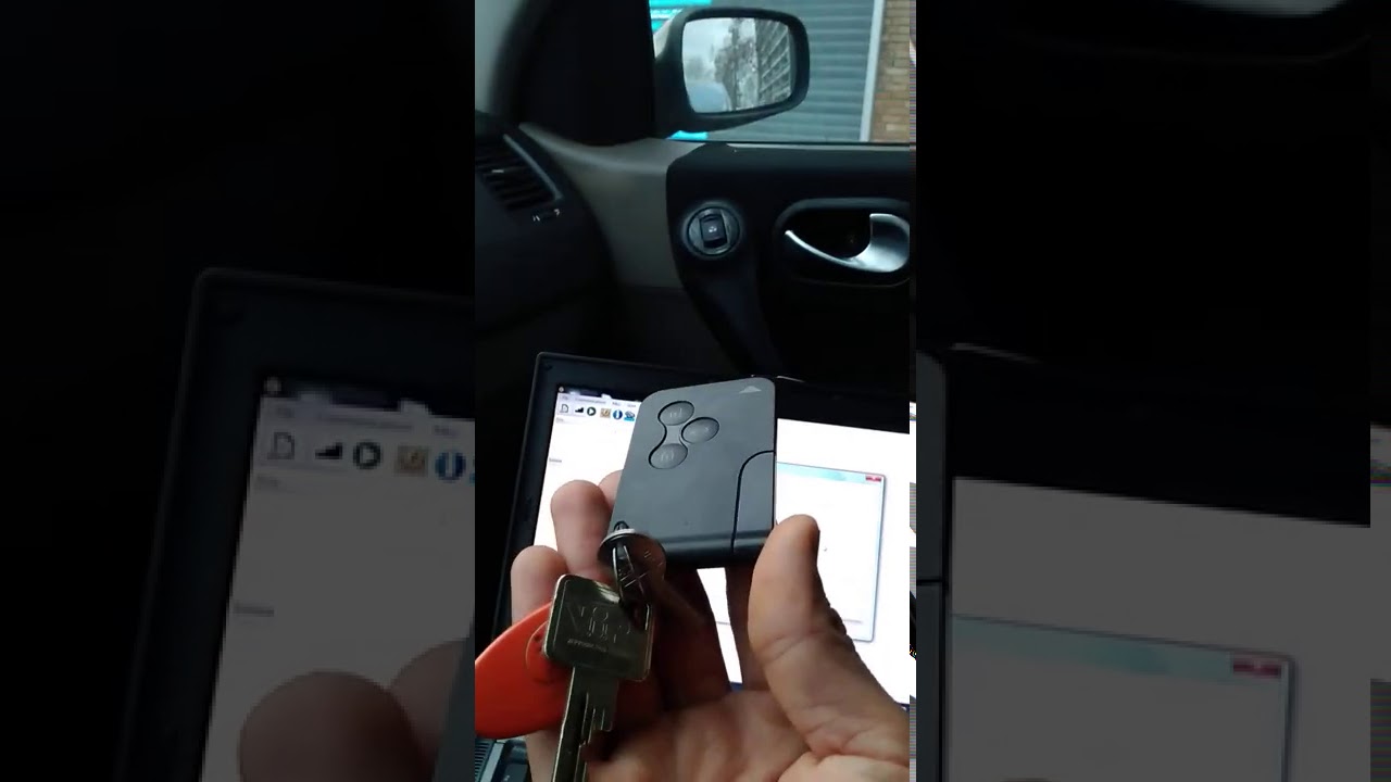 Programmation de la carte de démarrage Renault megane 1.5DCI