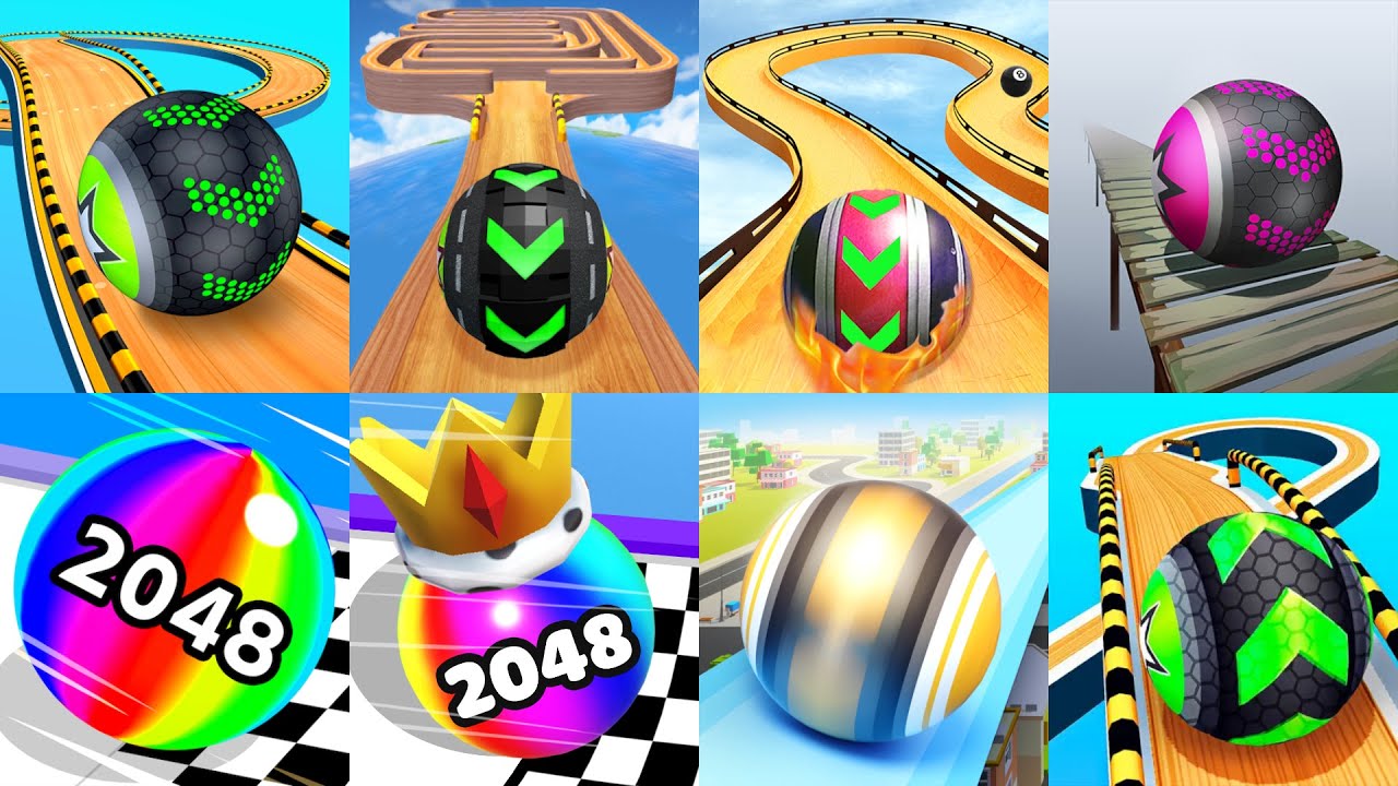 Going Balls, Ball Run 2048, Rolling Ball Sky Escape, Rollance Adventure, Ball Merge, Action, Master