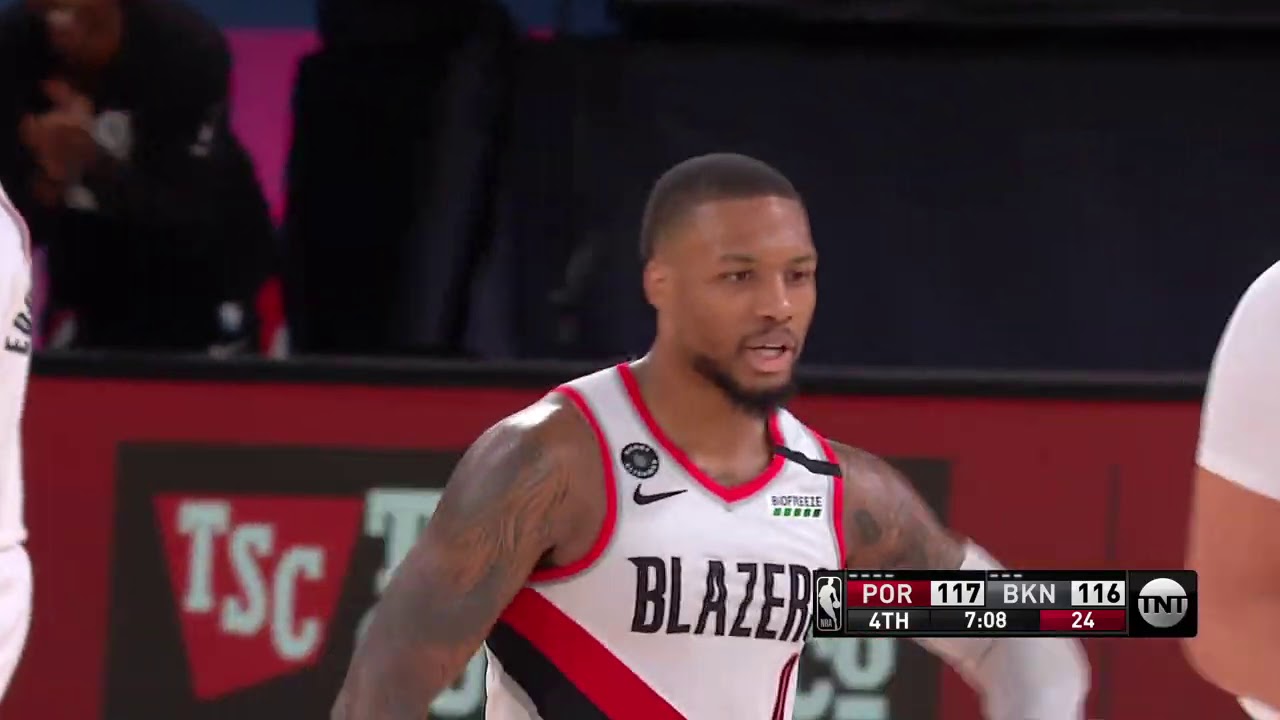 Brooklyn Nets vs Portland Trail Blazers | August 13, 2020