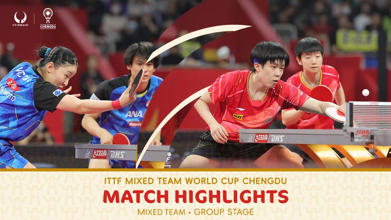 China vs Japan | Group | Stage 2 | ITTF Mixed Team World Cup 2023