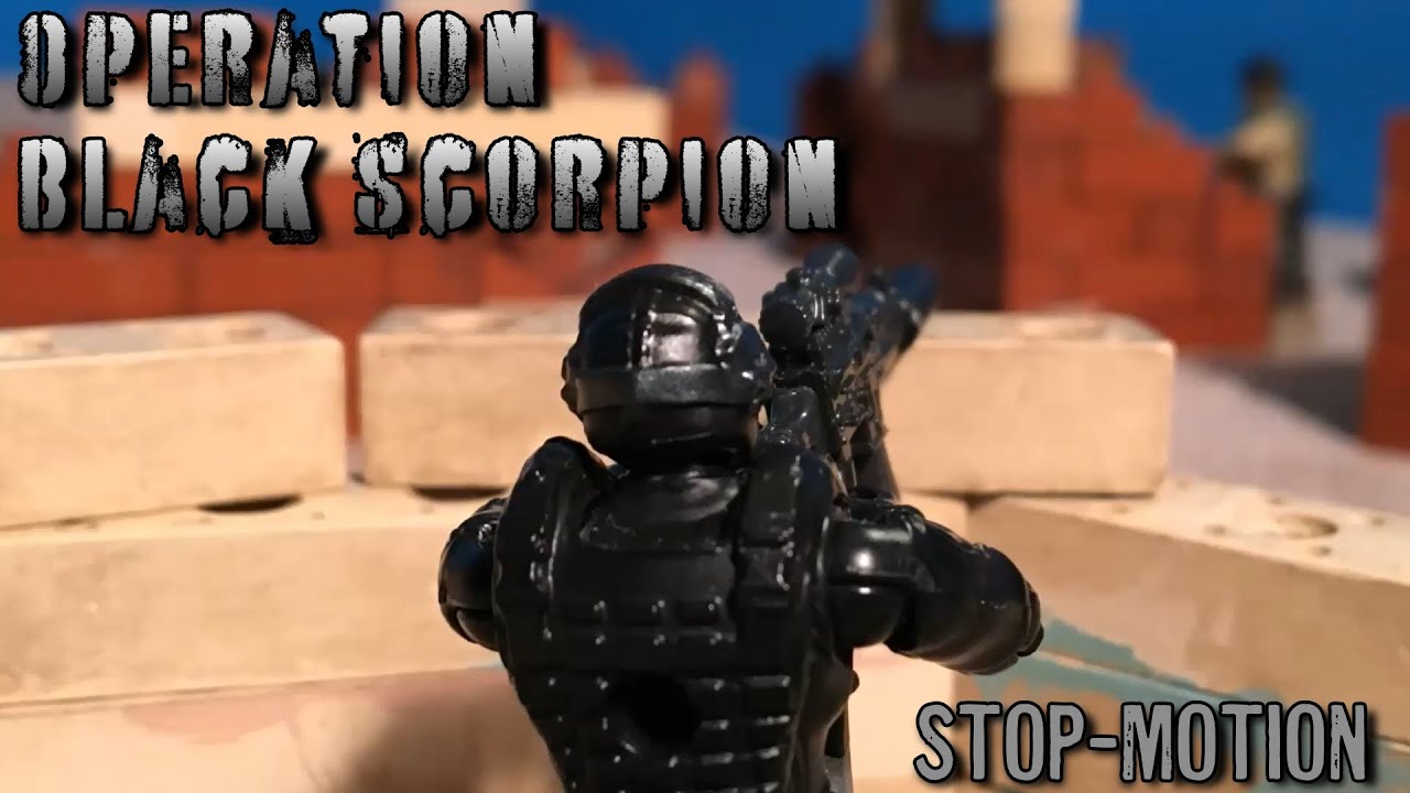 Special Operation Black Scorpion - Stop-Motion #animation #short #callofduty