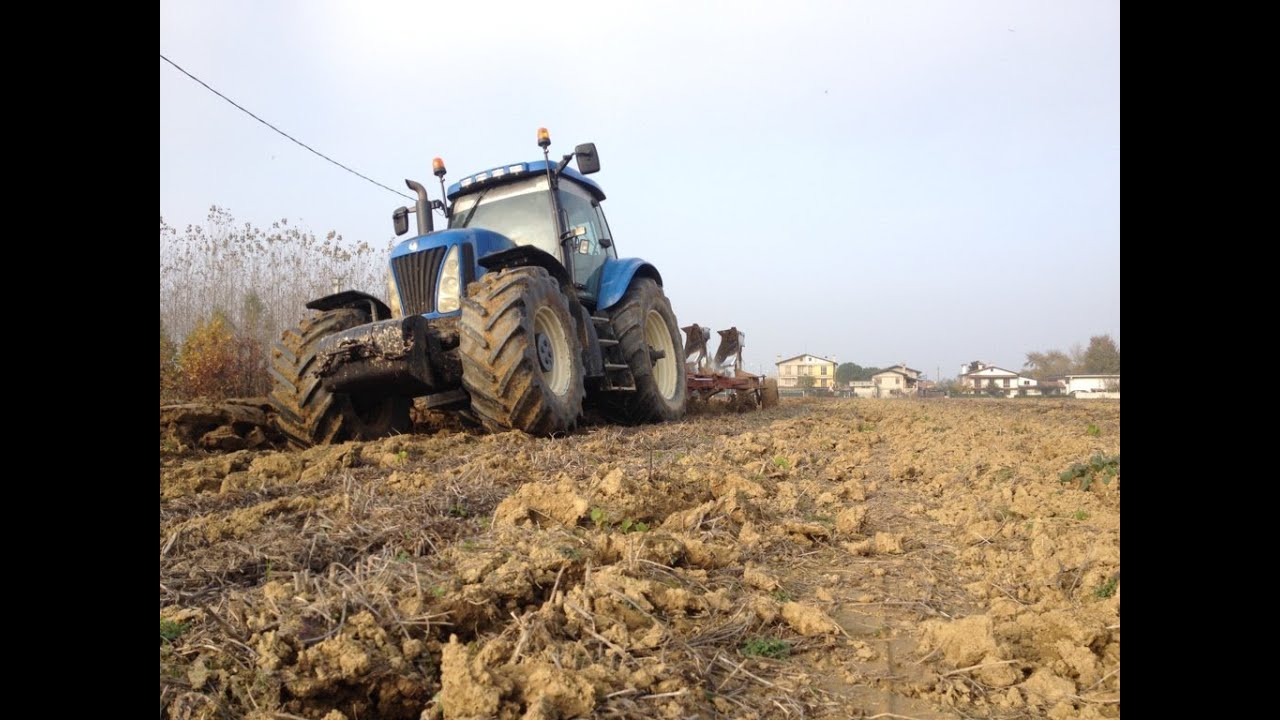 New holland tg285 + De Franceschi|Aratura 2015|