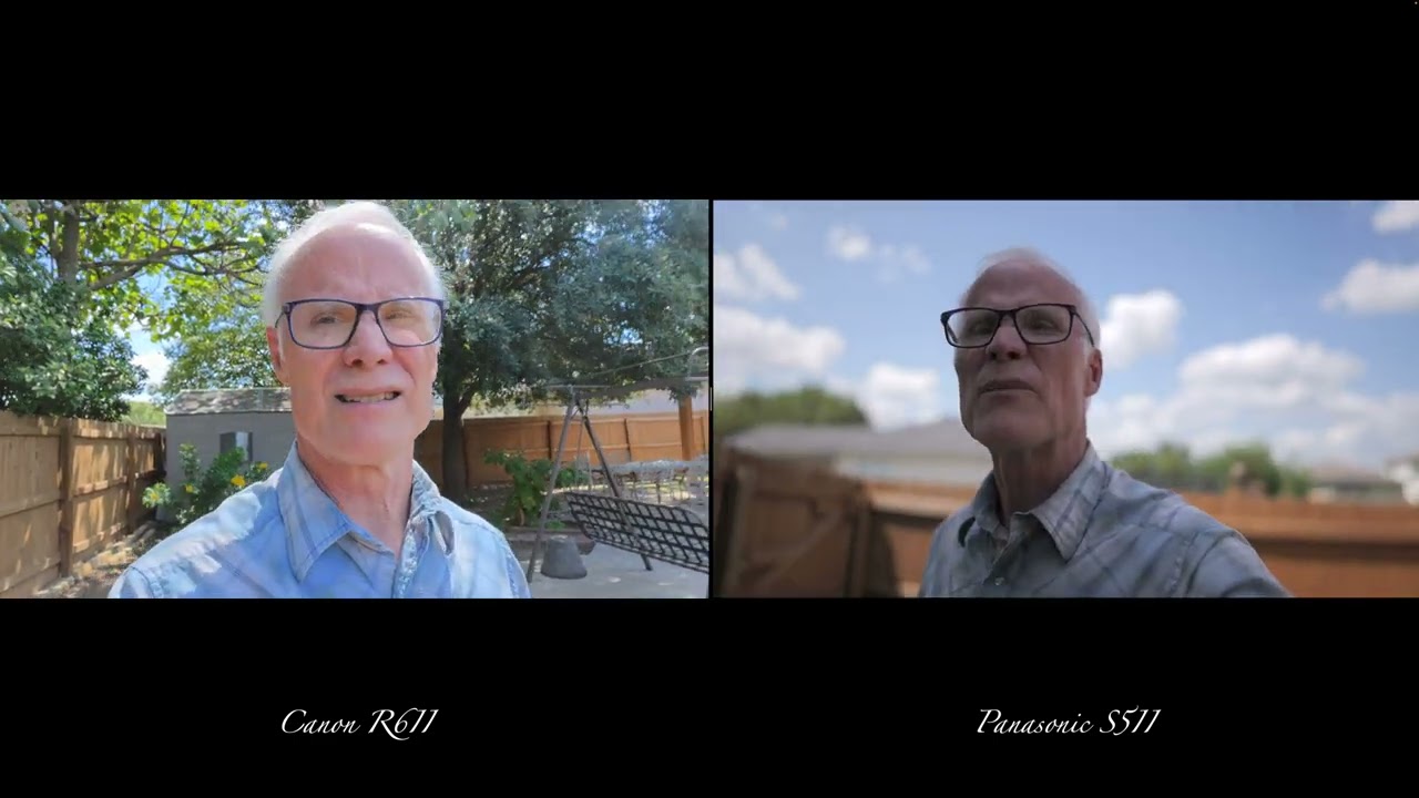 Canon R6II & Panasonic S5II Comparison with Stabilization and Focusing on 2024/09/17