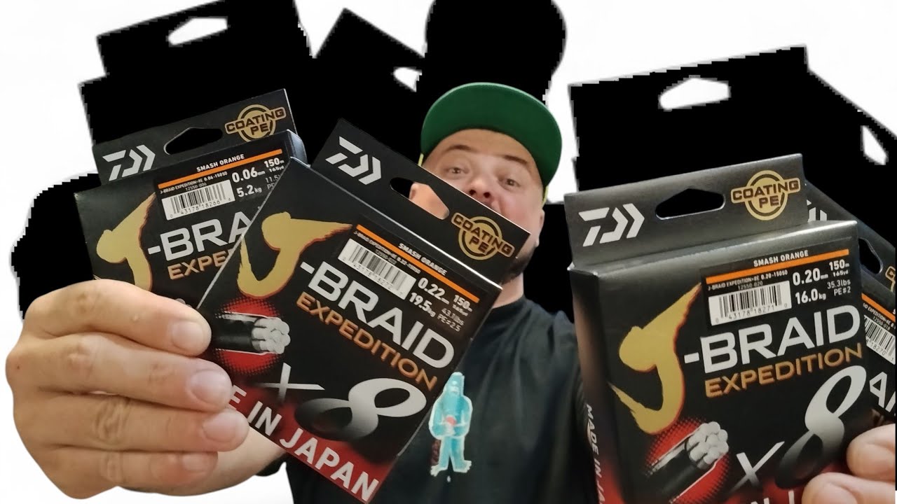 Plecionki DAIWA J-BRAID! Najlepsza na rynku?!