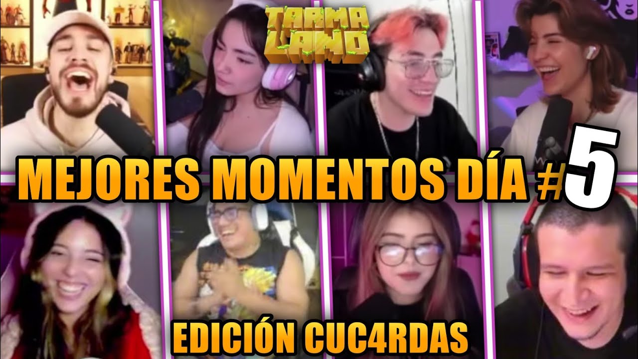 MEJORES MOMENTOS TARMALAND DÍA #5 - JUANGUARNIZO, GLOGLOKING, MARYBLOG, ANTONI y MAS