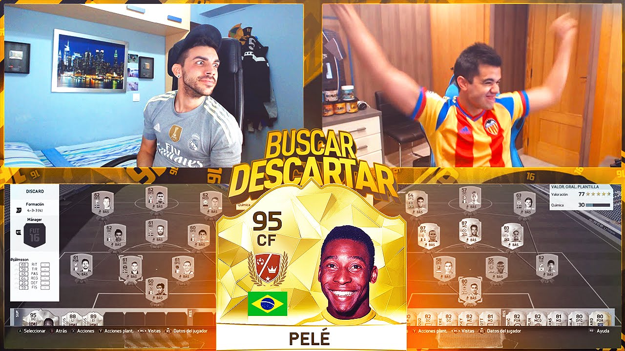 PEL&Eacute; BUSCAR Y DESCARTAR | Discard Challenge | sTaXx vs DjMaRiiO