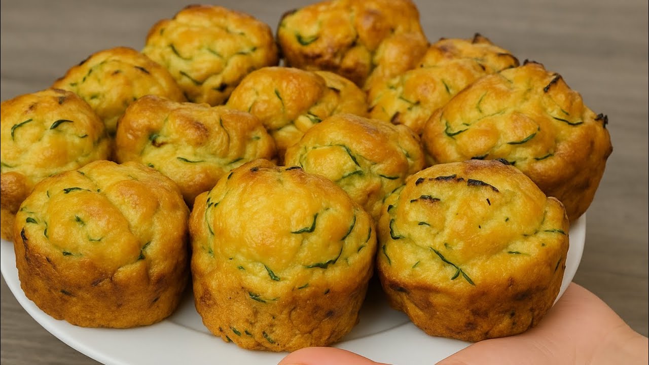 Я могу есть кабачки каждый день, немного усилий и вкусные кексы с кабачками!