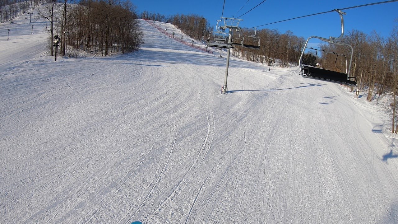 Boyneland Doppelmayr Quad Chairlift 2.0 at Boyne Mountain 