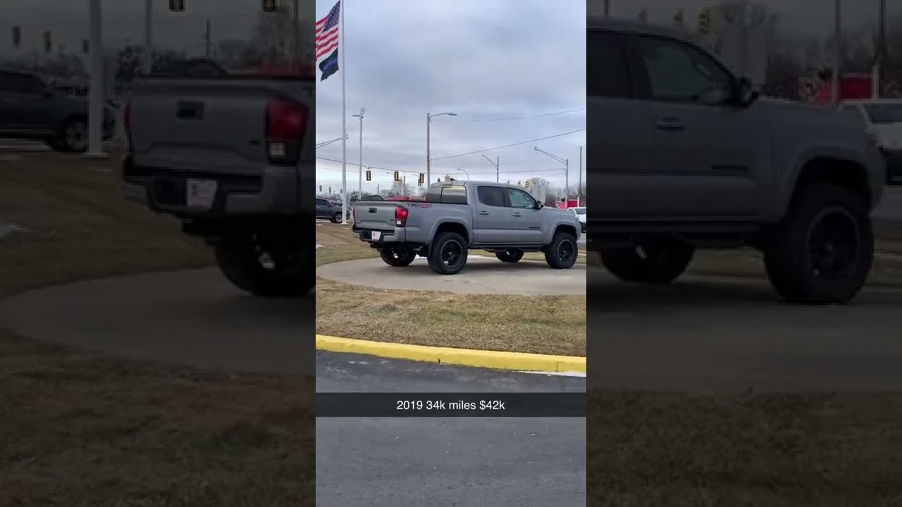 Used toyota tacoma costs more than brand new
