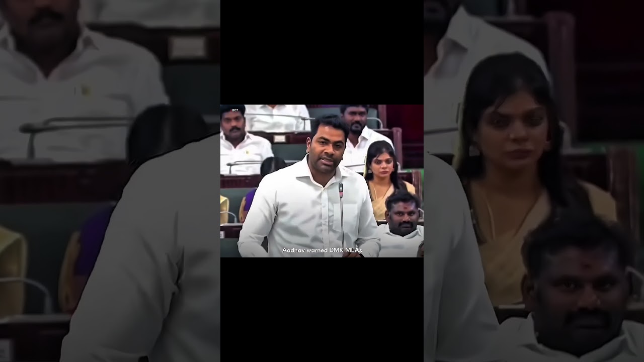 Aadhav strike's🥶💪🏻 /#tvk #mla #aadhavarjuna #assembly #speech #dmk