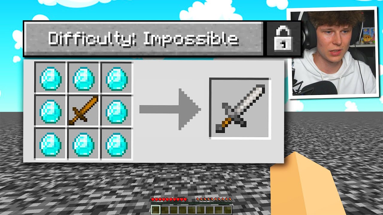 Minecraft, ale má NEMOŽNOU OBTÍŽNOST