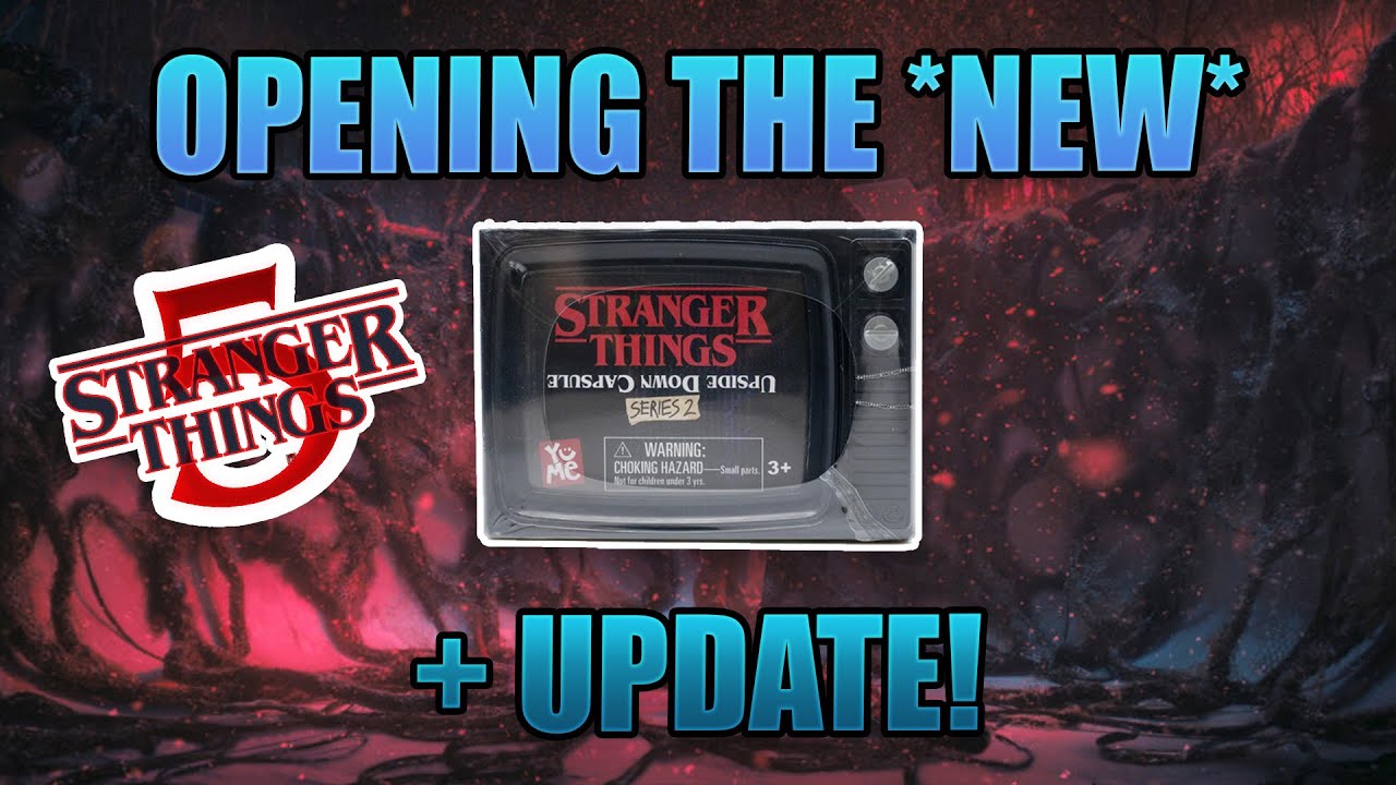 Unboxing the *NEW* STRANGER THINGS Upside Down S2 Capsule!