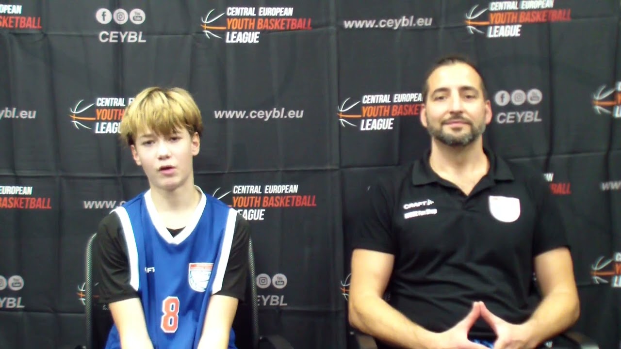 CEYBL U14, 1. 11. 2025, PRESS conference, Niners Academy - Mitteldeutsche Basketball Academy