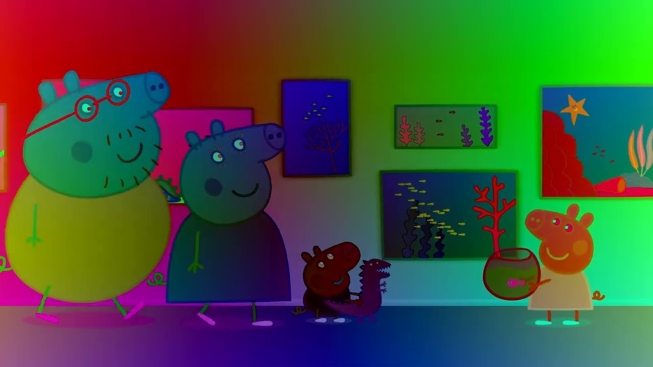 Peppa ! Welcome To The Aquarium, Peppa ! Effects Sponsored By Gamavision Csupo Effects