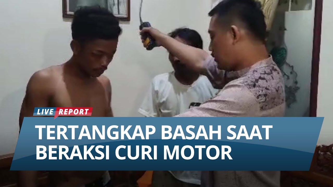 APES Dua Curanmor yang Tertangkap Basah, Ternyata Sering Lancarkan Aksi Pencurian di Desa Pesisir