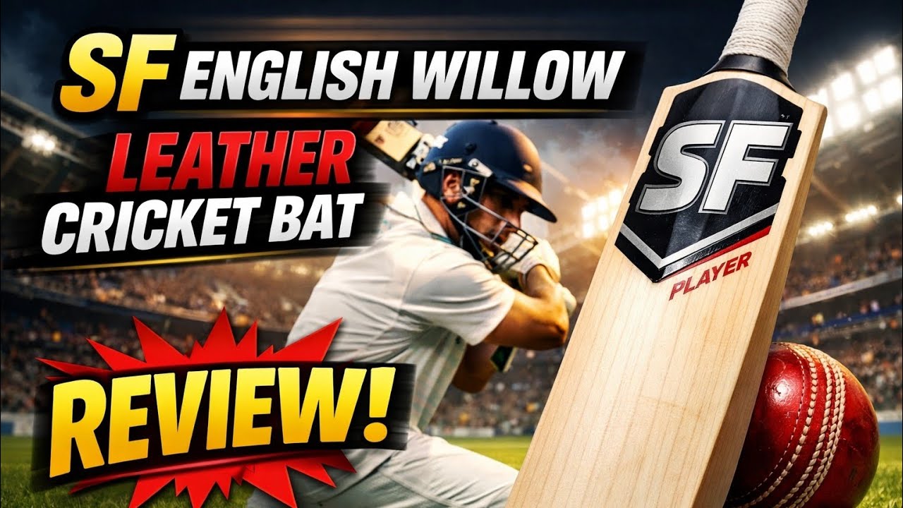 SF Original English willow leather cricket bat #shreeramkidsandsportszone #gajraula #sports #cricket