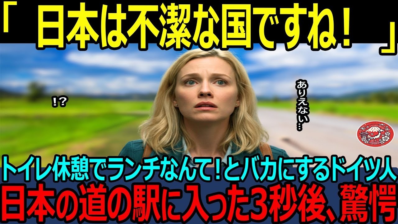【海外の反応】「日本はここまで進化!?」来日ドイツ人女性が日本の衝撃トイレ文化に言葉を失った理由【異文化体験】