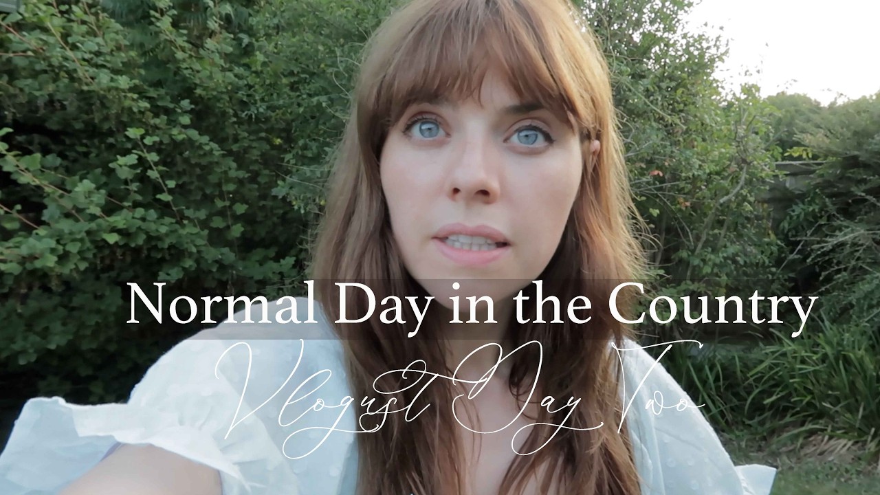 Vlogust Day 2 | Peaceful Countryside Day | New Blender, Cosy Café + Garden Therapy