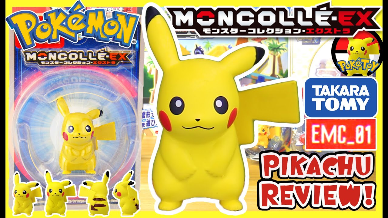 Pok&eacute;mon Moncolle EX Pikachu Monster Collection Figure by Takara Tomy