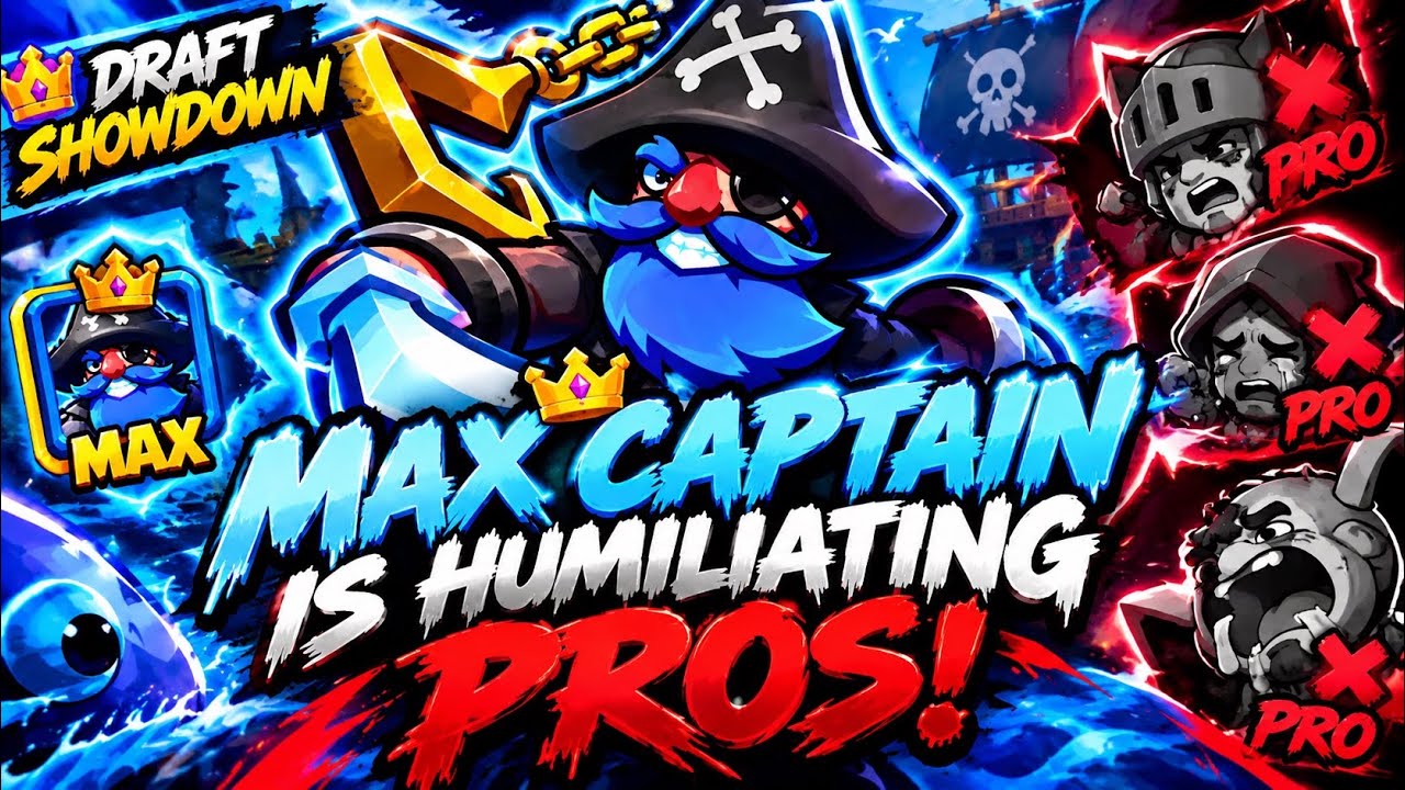 Draft Showdown- 🏴&zwj;☠️ CAPTAIN TURNED THESE PROS INTO JOKES 🤡💀