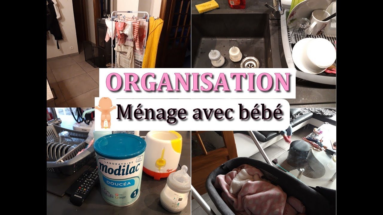 🏠ORGANISATION MAISON : MÉNAGE AVEC BÉBÉ 🍼