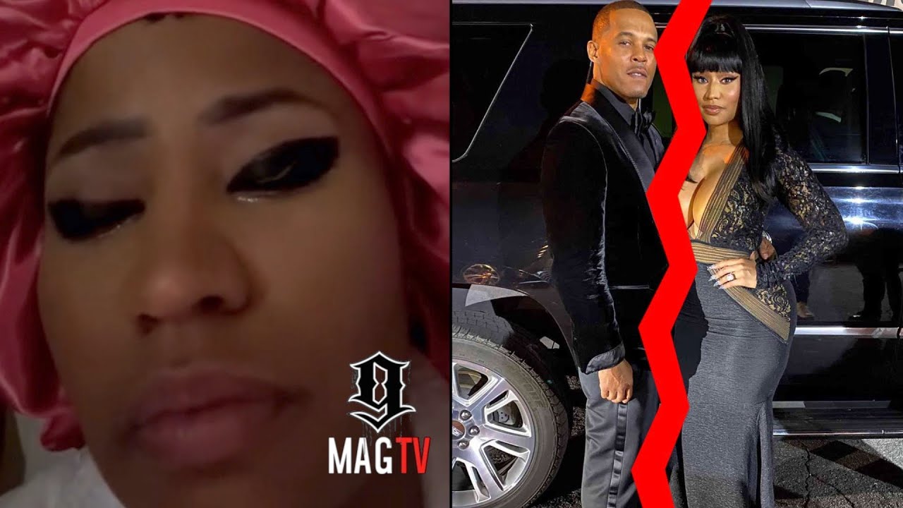 Nicki Minaj Holds Back Tears After Hinting At Split From Husband Kenneth Petty! 💔