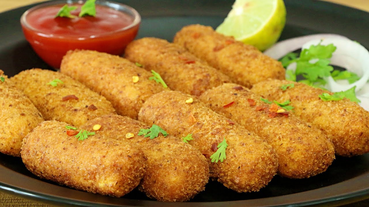 Crunchy Egg Fingers | Egg Fritters | Egg Starters Recipe | Kanak's Kitchen