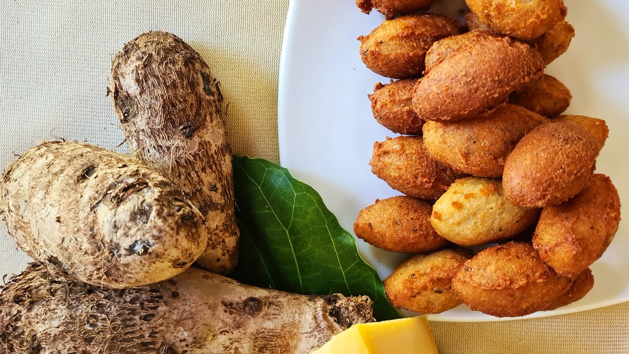 Cocinando en Casa: Frituras de Yautía con Queso
