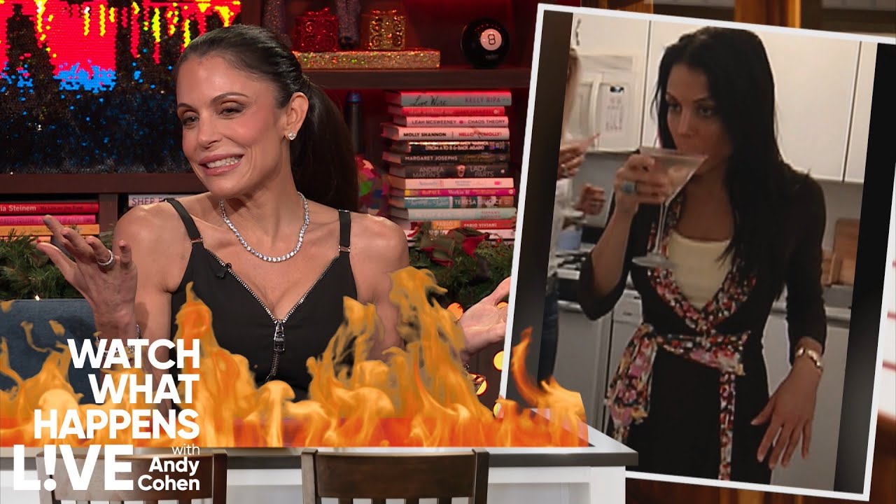 Bethenny Frankel Goes Through Her Past RHONY Looks | WWHL