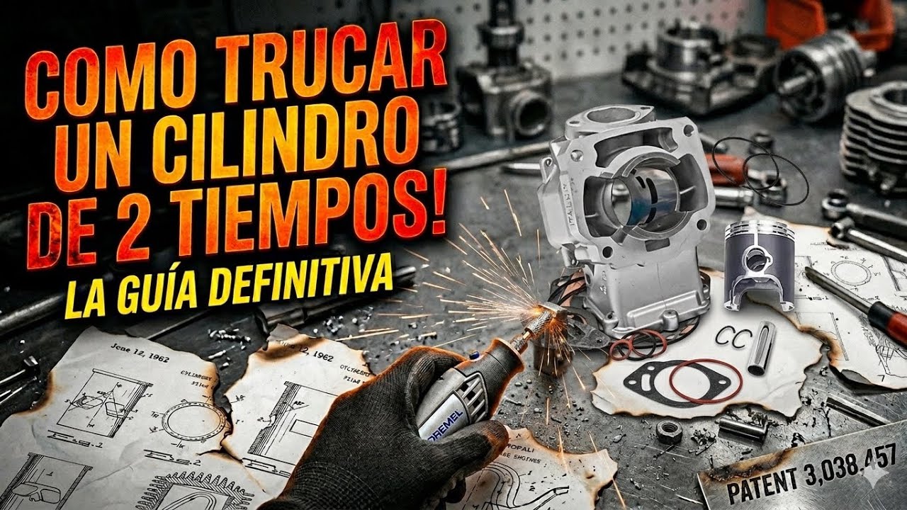 Como trucar un cilindro de 2 tiempos. La guía difinitiva