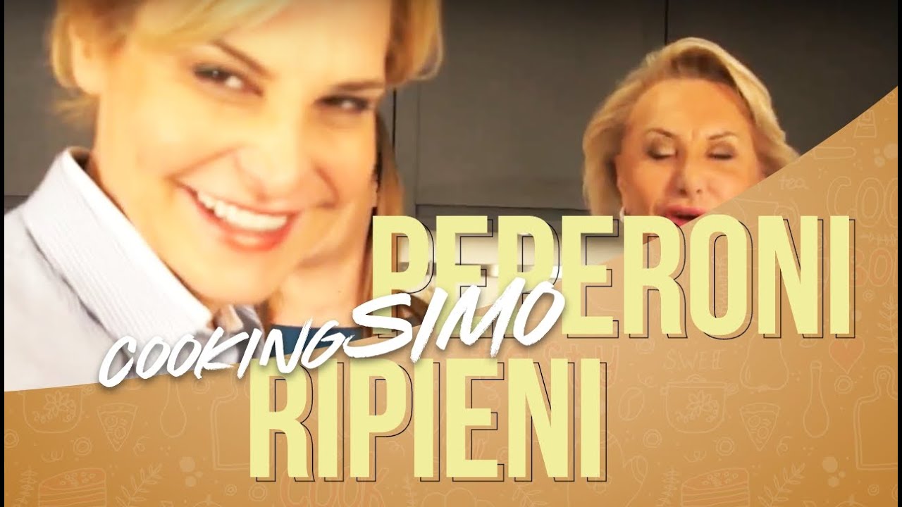 Simona Ventura in cookingSimo: PEPERONI RIPIENI