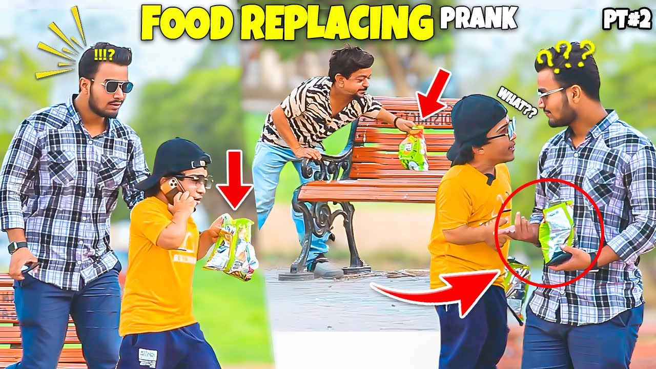 Food Replacing Prank Pt 2 - Funny Reactions - | @NewTalentOfficial