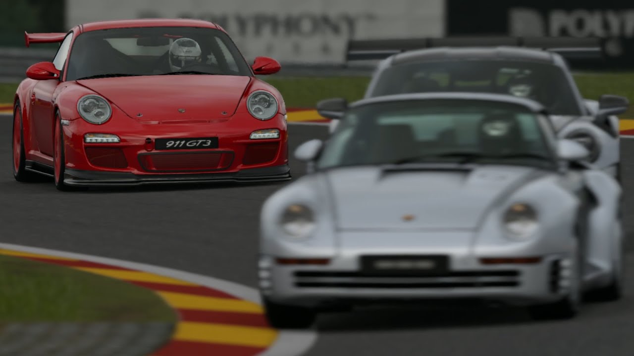 毎日走ろう スパ・フランコルシャン Day 119(1389) ポルシェ 911 GT3 (997) '09