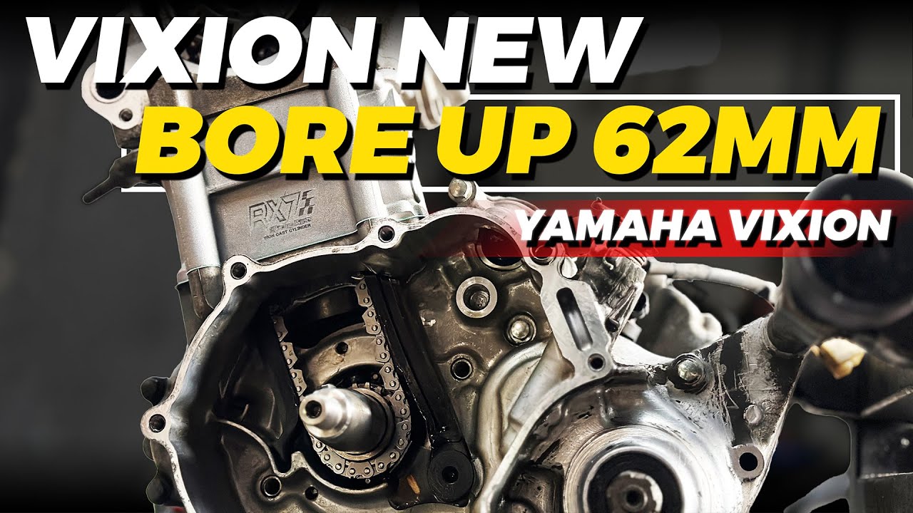 VIXION NEW BOREUP 62 | KARENA TENAGANYA LOYO?!