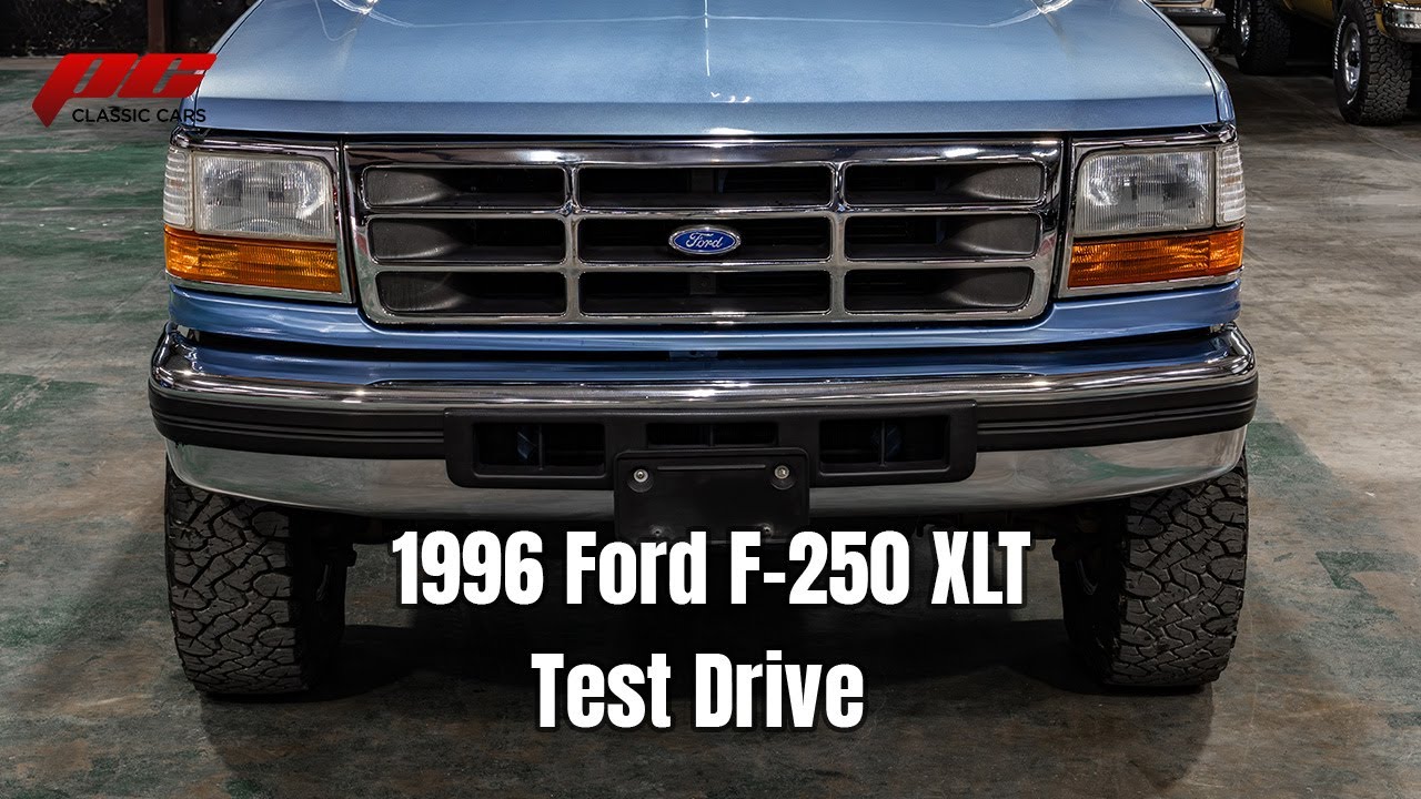 *SOLD* 1996 Ford F-250 XLT 4x4 Test Drive - 7.3 - Auto - AC