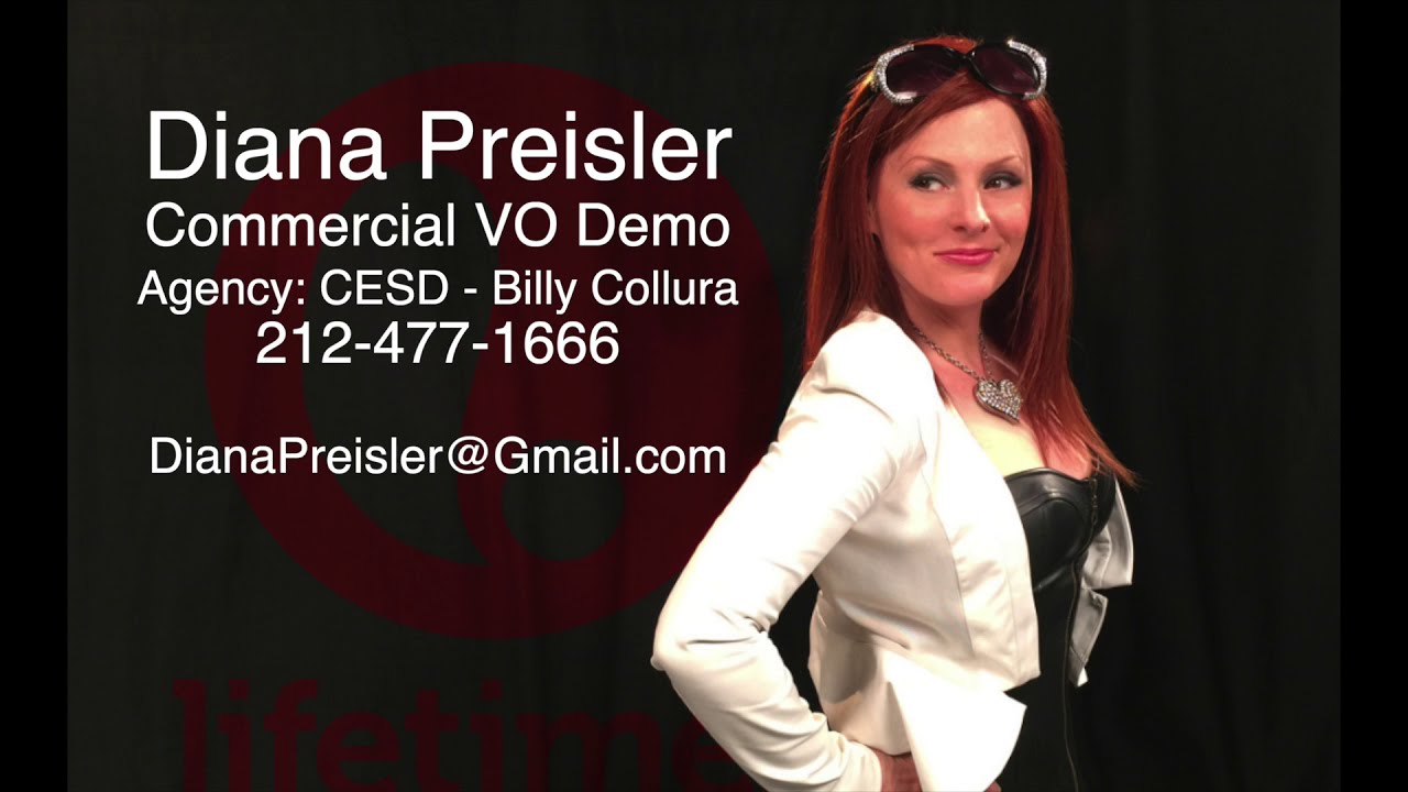 Diana Preisler Commercial Voice Over Demo (CESD Agency VO Talent)