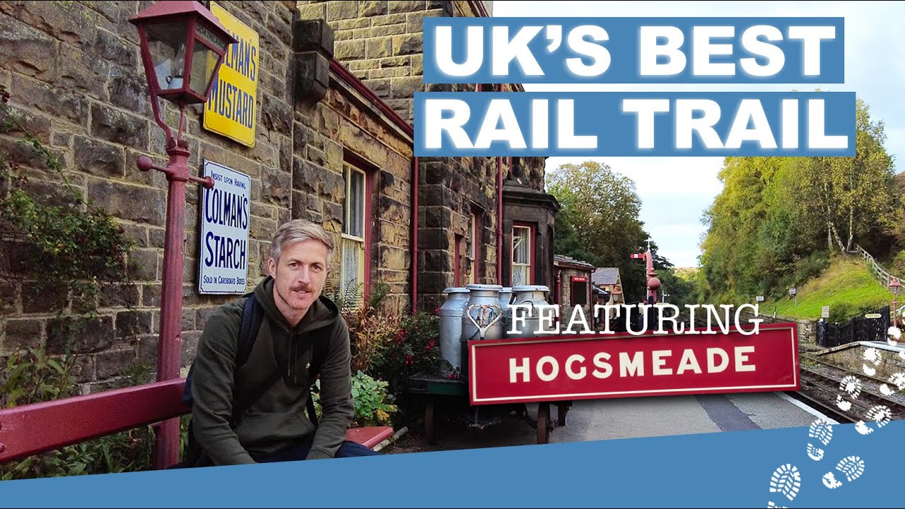 Walking the Rail Trail between Goathland and Grosmont
