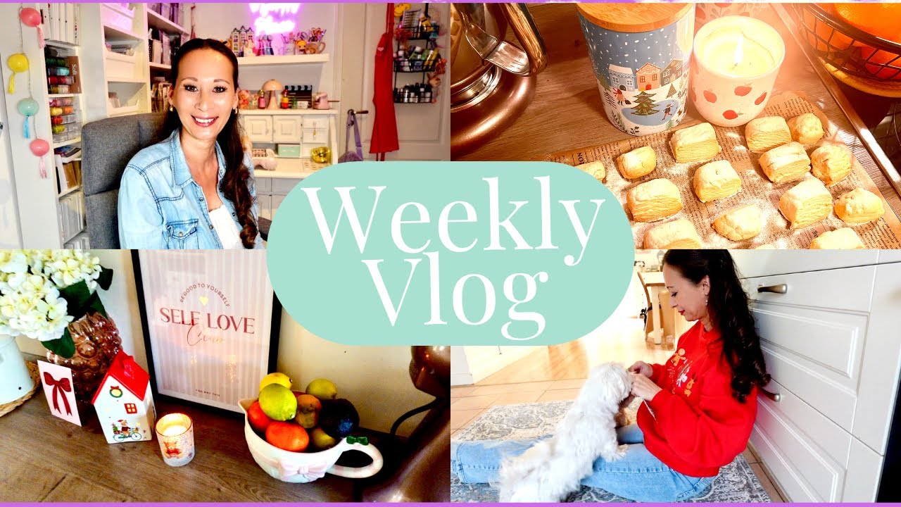 ☀️💞 Weekly VLOG I Hoppla! 😅😬🙈 I 🤶🎄 Himmlische Marzipan- Kekse backen 🤶🎄 I ☀️💞