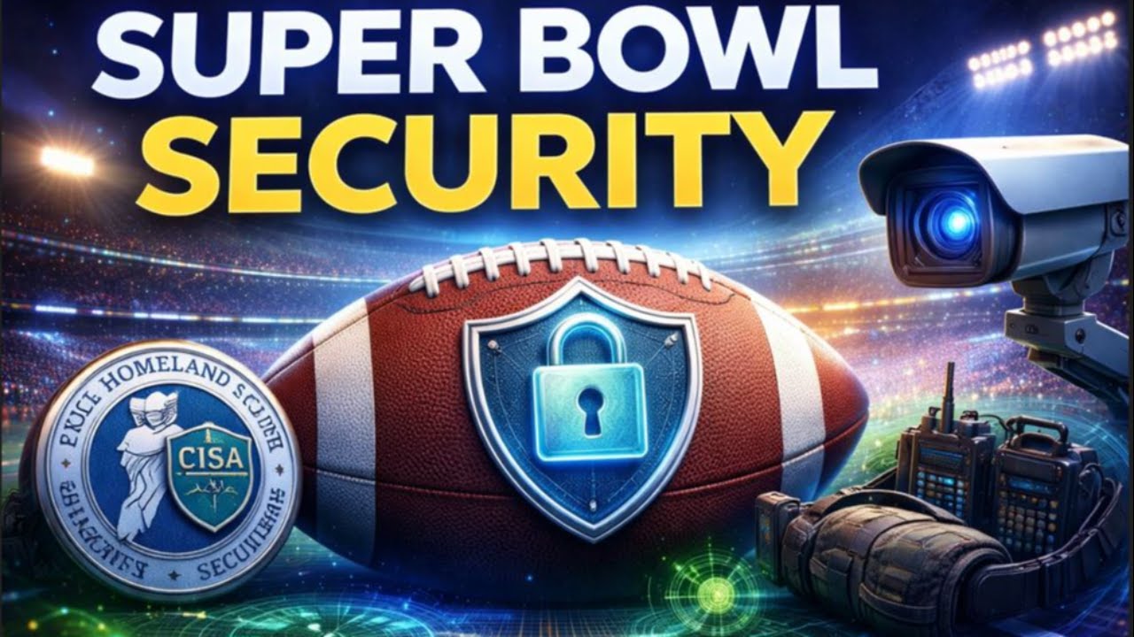 Super Bowl Cybersecurity | DHS & CISA & National Security Behind the Game