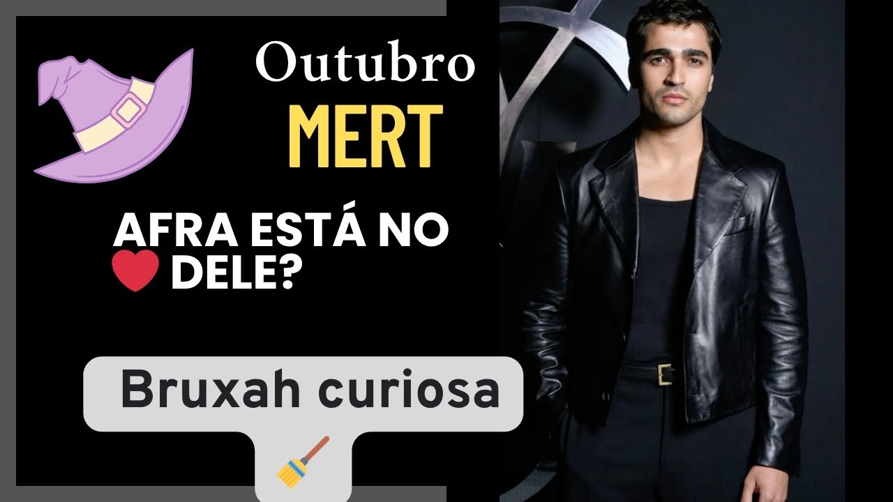 Outubro de Mert Ramazan... será que Afra Saraçoglu está no seu ❤️?