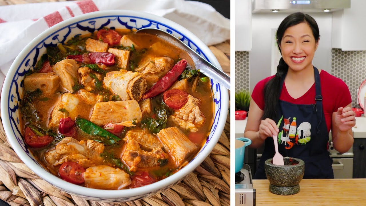 Thai Jackfruit Curry Recipe - Northern Thai Food แกงขนุน