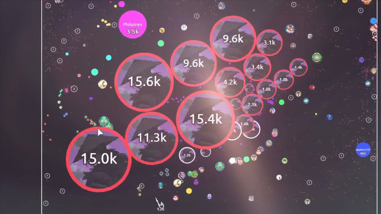 Agar.io | Mikey - Multibox Takeover #20