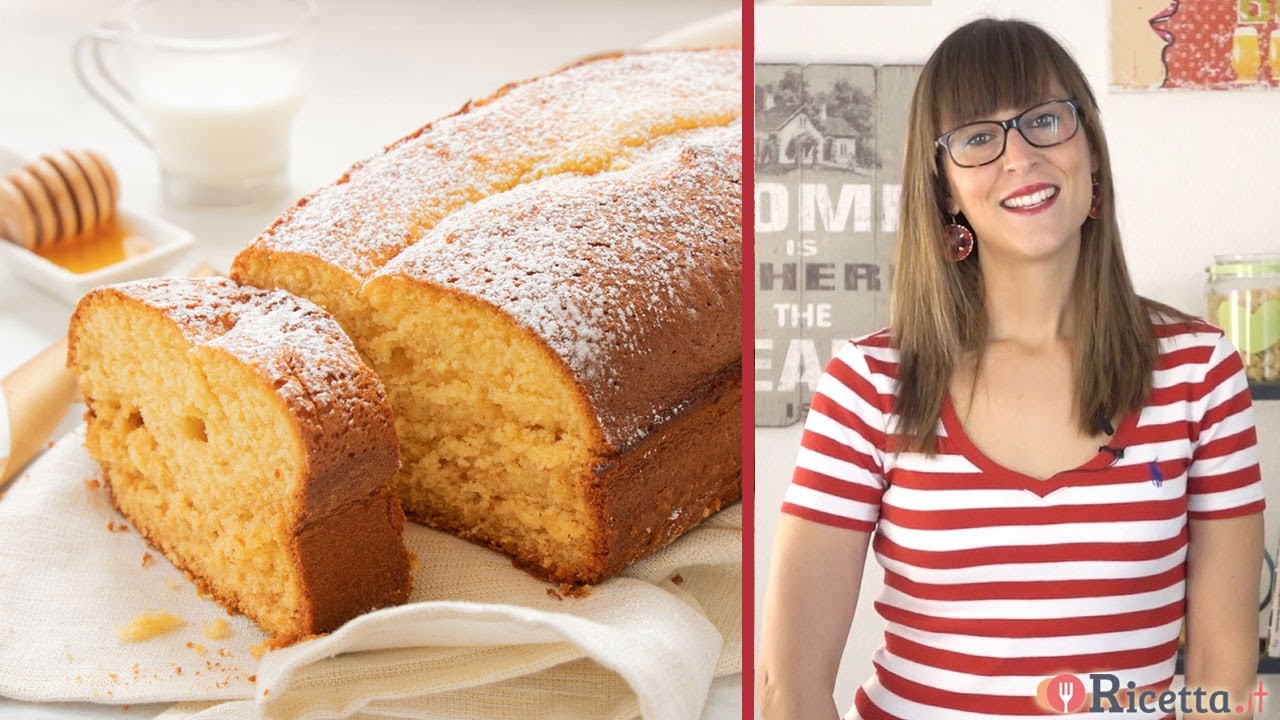 Plumcake al latte e miele (soffice e profumato) - Ricetta.it