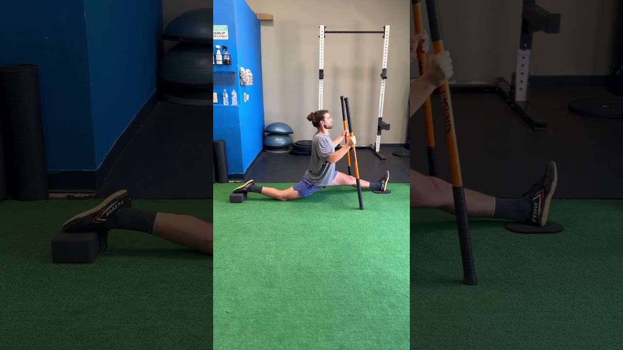 Front Split With Back Knee Extension