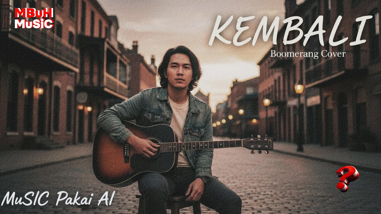 Kembali – Boomerang | Cover Acoustic Folk Rock (Music Pakai AI)