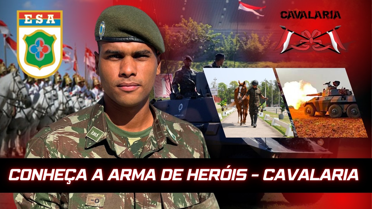 O QUE O ALUNO DE CAVALARIA APRENDE NA ESA