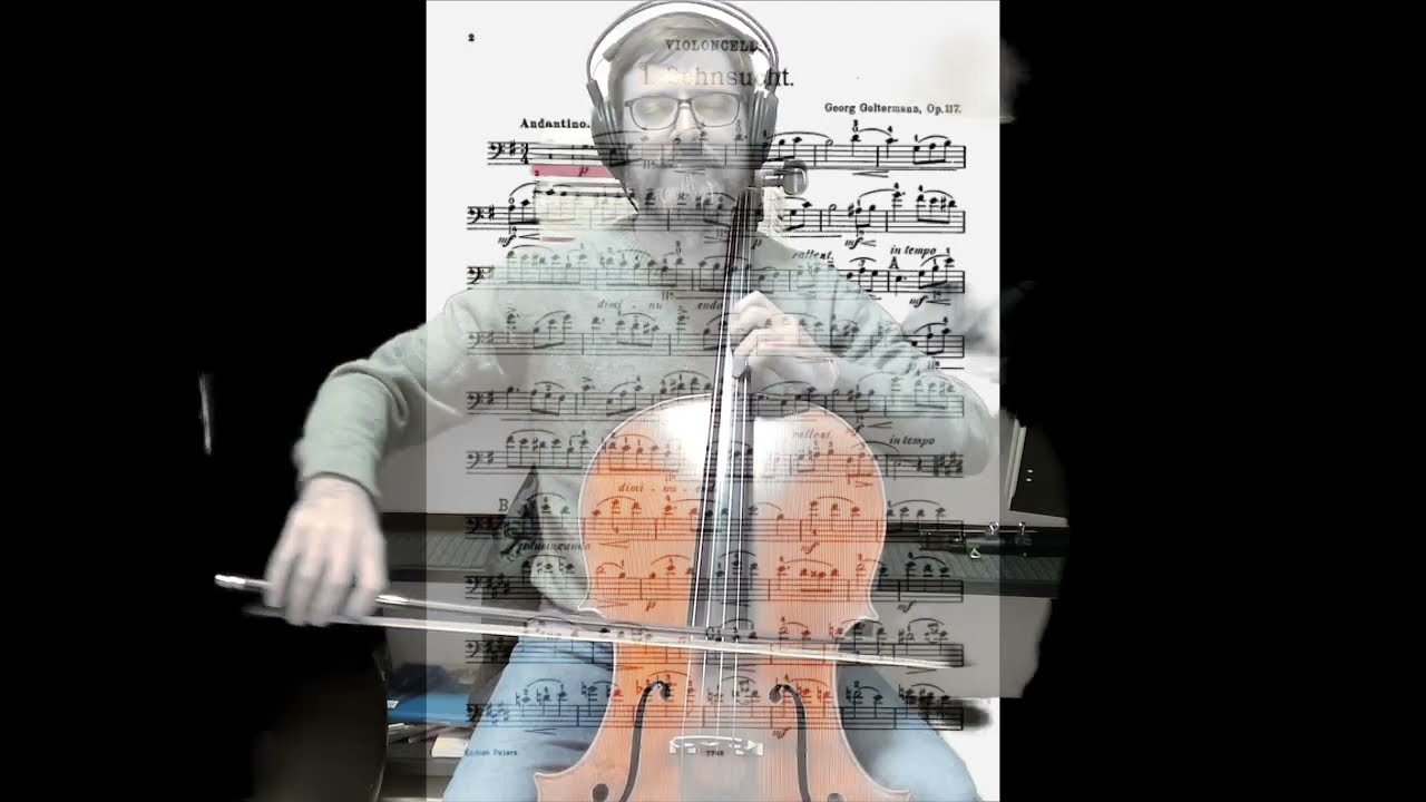 136. Georg Goltermann, from Op. 117 No. 1 Sehnsucht (Longing)