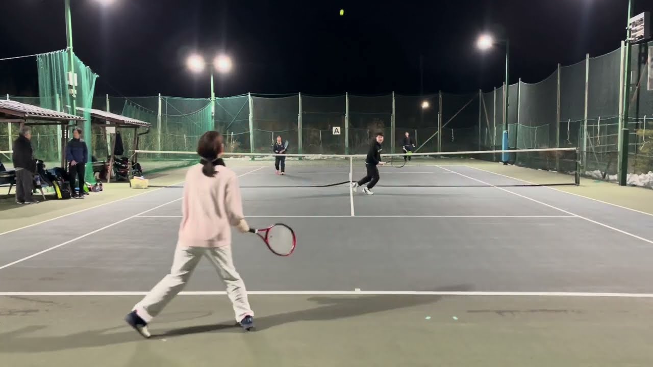 【綿つもClassic】2024年2月が始まった練習会（Tennis-doubles）