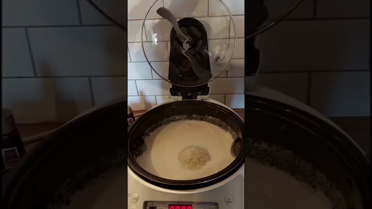 Recette riz au lait avec l'autocuisto