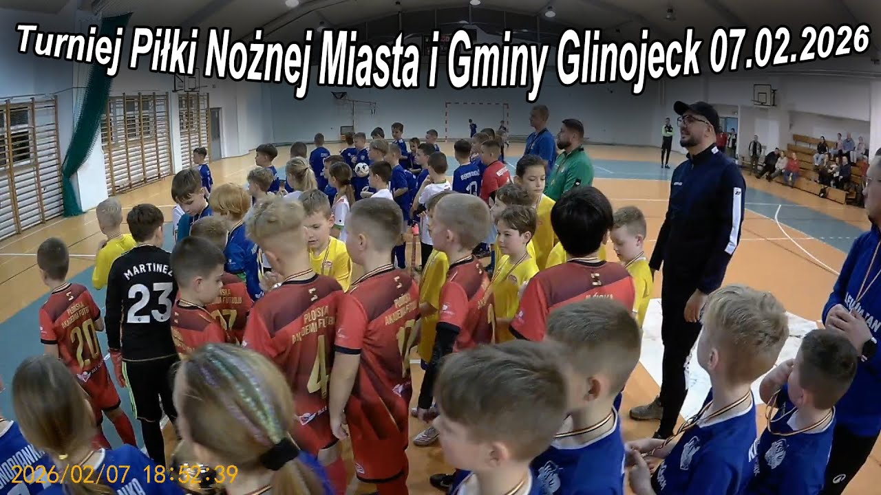 Gole z meczy PAF PŁOŃSK  Turniej Piłki Nożnej Miasta i Gminy Glinojeck 07.02.2026 Marcin PAF Płońsk